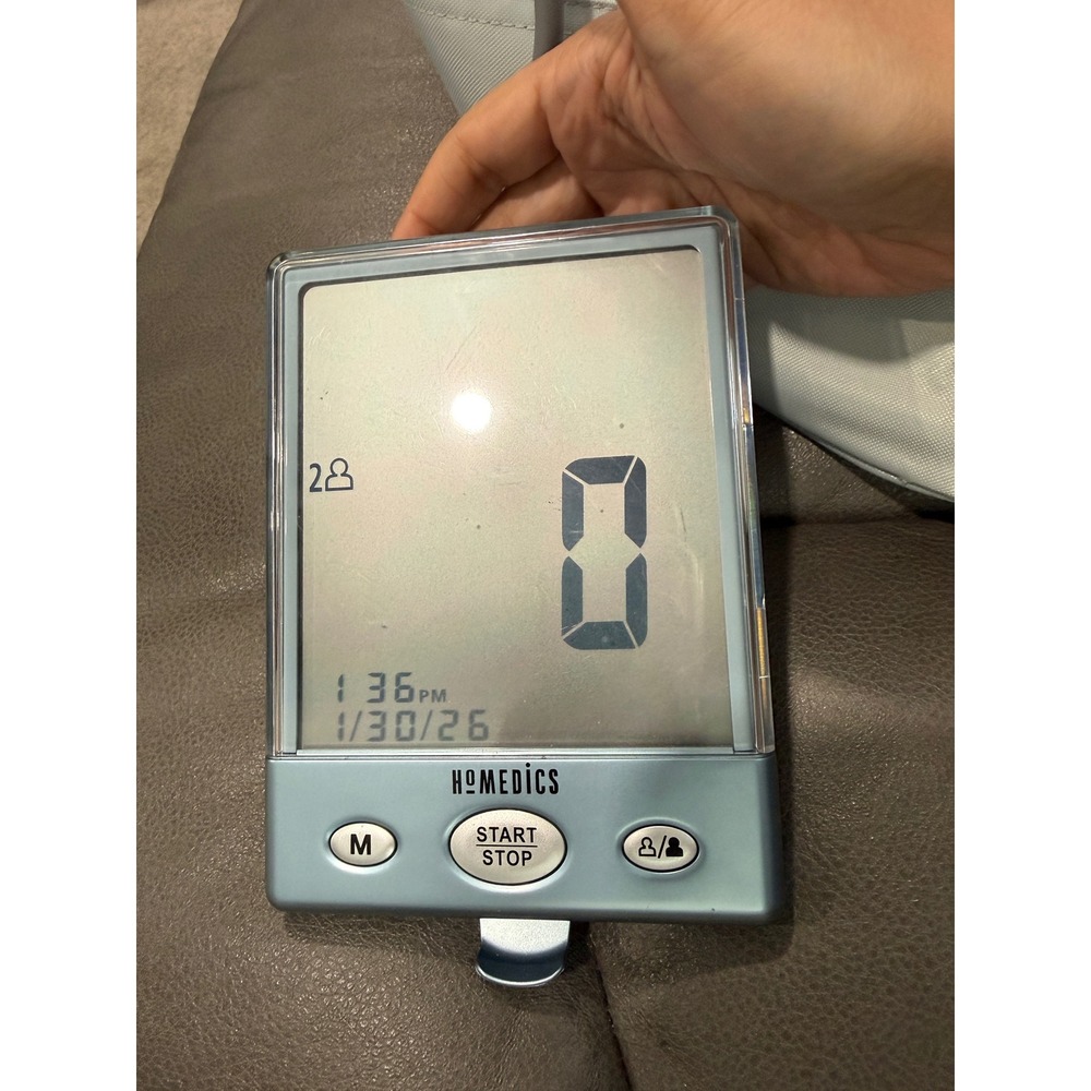 HoMedics BPA 200 Automatic Blood Pressure Monitor with AC Adapter and Case